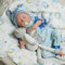 BABESIDE Lebensechte Babypuppen Connie – Entzückende 20-Zoll-Reborn Babypuppe aus weichem Vinyl, Echte Reborn Toddler mit komplettem Zubehör, perfekt zum Kuscheln, Spielen und Verschenken