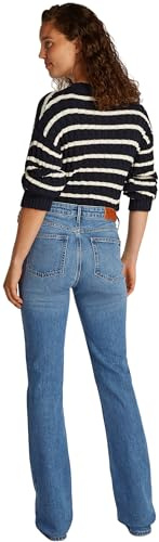 Tommy Hilfiger Damen Jeans Hose Bootcut Uma Mid Rise, Blau (Uma), 32W/27L