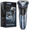 Dyoonoer Cordless Electric Razor for Men: Rechargeable Electric Shaver for Men - IPX7 Waterproof Wet Dry Rechargeable Foil Shaver with Pop up Trimmer and Travel Lock All-Season Tires