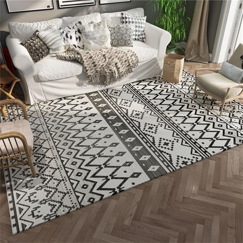 GAENZA Alfombra Eléctrica Calefactora De Grafeno para Interiores, Alfombra Calefactora De Felpa, Alfombra Calefactora para El Suelo, Calentador De Pies, con Termostato Y Temporizador,02,21.65x35.43in