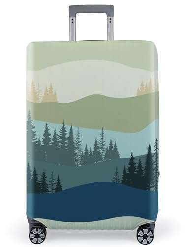 MHJY Suitcase Cover Luggage Protector Large Elastic Suit Case Cover Anti-Scratch Travel Essentials Fits 18-32 Inch Baggage