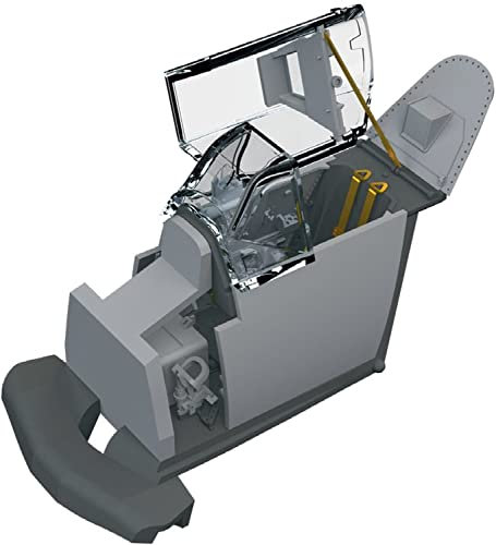 Eduard Accessories EDB672288 Eduard Brassin 1:72-S-199 Cockpit Erla Canopy Imprimir Escala Modelo Accesorios Set