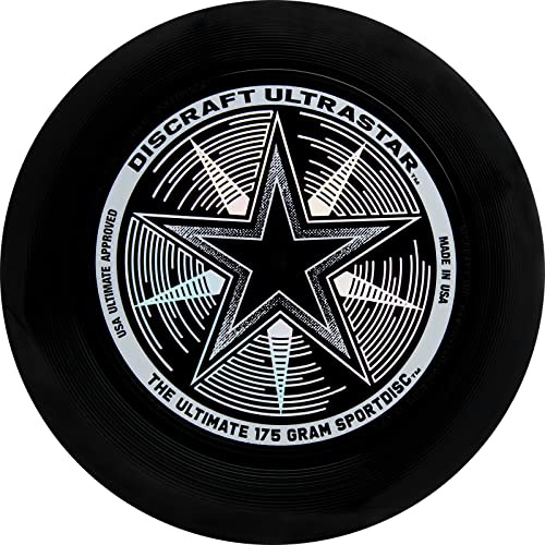 Discraft 175 gram svart Ultra Star sportskiva