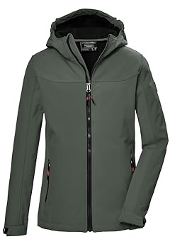 Killtec flickor Kos 145 Grls Sftshll Jckt Softshelljacka/utomhusjacka med huva