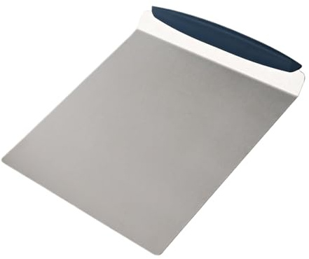 Elevador seguro para tartas, elevador seguro para hornear y hornear, pala de transferencia de pizza, bandeja cuadrada de acero inoxidable, herramienta de placa móvil para pasteles, chefs, cocina