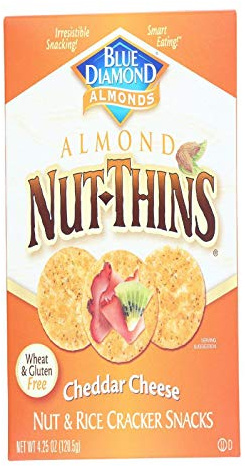 Blue Diamond, Almond Nut-Thins, Cheddar Cheese, 4.25 oz (120.5 g)