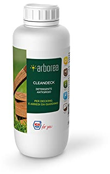 Ica For You CLEANDECK - Holz-Entgrauer und Reiniger Für Terrassendielen und Gartenmöbel - CLEANDECK-01