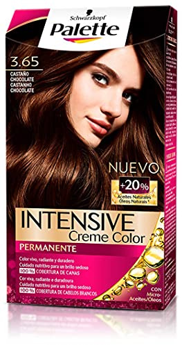 TINTA SCHWARZKOPF PALETTE INTENSIVE CREME COLOR 3.65 CASTANO CIOCCOLATO