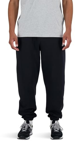 New Balance Herren Sport Essentials Fleece Joggers, Black, L