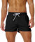 AIMPACT Sporthose Herren Kurz 3 Inch Mesh Basketball Shorts Herren Atmungsaktive Jogginghose Kurz Tennishose mit Taschen (Schwarz-M)