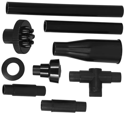 TOYANDONA 9 Piezas Boquilla para Pecera Kit de Boquillas para Bomba de Fuente Accesorios para Bomba de Estanque para Jardín y Pecera Diseño de Cabeza Rociadora para Fuente de Estanque