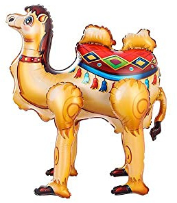 Palloncino Rocca Fun Factory 4D Cammello Beige 19-48cm. 1pz