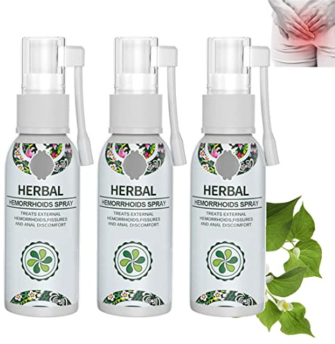 Hemocare Herbal Hemorrhoids Spray,Natural Hemorrhoids Spray,Hemorrhoids Spray,Soothes Swelling Hemorrhoids Spray,Fast Relief of Hemorrhoids and Anal Fissures,for Soothing External Hemorrhoids Calms