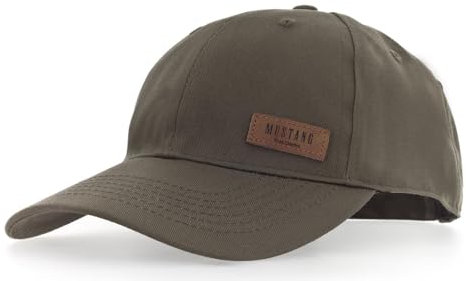 MUSTANG Unisex Mütze Cap mit Label-Applikation