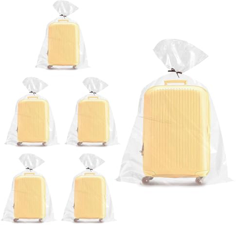 5 Piezas 100×150 cm Bolsas de Almacenamiento de Plástico Transparentes