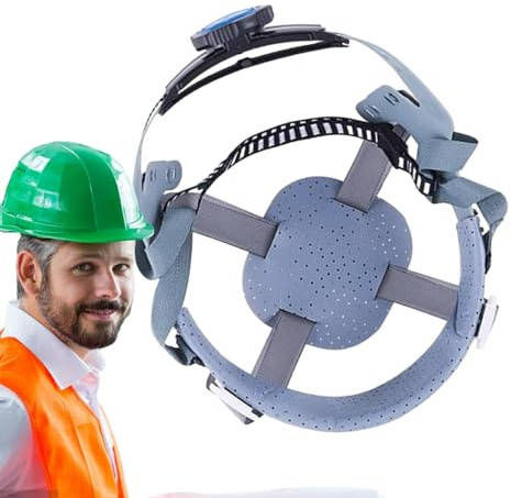 Fodera per elmetto rigido, ricambio per casco di sicurezza, fascia per il sudore adatta per caschi da costruzione, assorbimento del sudore e comfort in cantiere per tutto il giorno