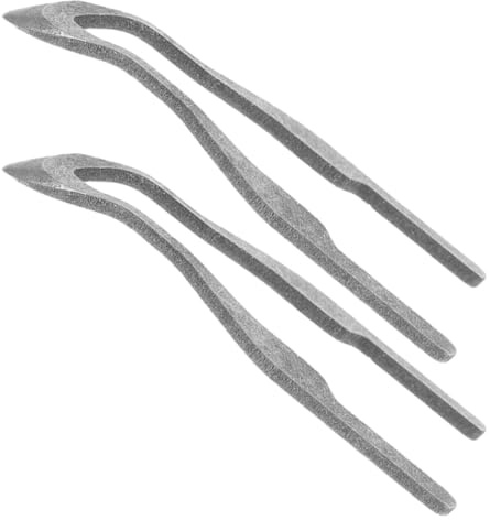 SHINEOFI 2piezas Puntas de Pirograbado Eléctricas para Quemar Madera Consejos de Pirograbado de Calentamiento Rápido Precisión para Dibujo Detallado y Sombreado Kit de Utensilios