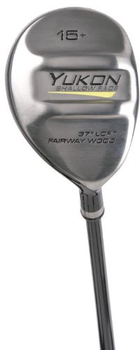 Pinemeadow Herren Golf Yukon 15+ Fairway Woods Golfschläger Rechtshänder, schwarz metallic