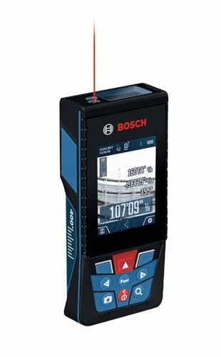 Bosch GLM400CL Blaze Outdoor Laser Measure with Camera, 400'