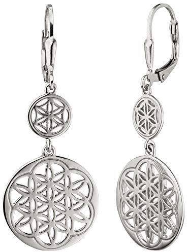 Jobo Damen Ohrhänger 925 Sterling Silber Ohrringe Boutons Silberohrringe