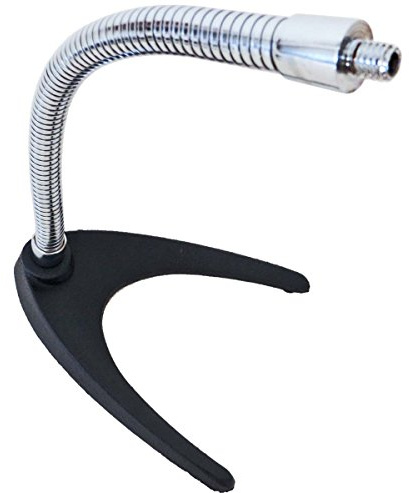 keepdrum MS60 Tischstativ Mikrofonstaender Mikrofonstativ Schwanenhals