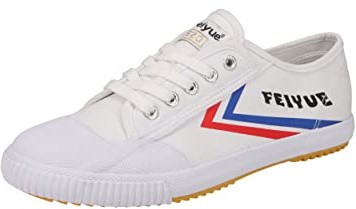 FEIYUE Womens Authentic Fe Lo 1920 Heritage Kung Fu Martial Arts Shoe, White, 7 UK