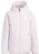adidas Unisex - Bambini 3-Stripes Padded Jacket Kids, Clear Pink, 7-8 Years