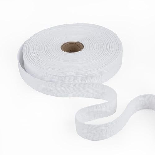 Cotton Tape, Bunting Tape, 20mm, 20 metre, Herringbone, Twill
