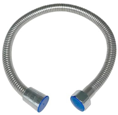 MKB Stainless Steel Shower Hose Anti-Kink & Anti-Explosion Shower Hose for Hand Held Shower Heads Lightweight and Flexible (0.5 Meter)