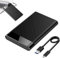 Boîtier de Disque Dur 2,5, Boitier Disque Dur, Boitier Disque Dur Externe, Boîtier pour Disque Dur 5 Gbps, Boitier Externe Disque pour SATA, Boitier SSD Accélération UASP avec Câble USB C 3.1