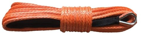 8mm de envío gratis * 30m cuerda sintética torno de cable de Kevlar campo a través del torno Línea,Alta Intensidad(Grey)