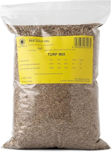 R&R SHOP - Semi per Prato, Loietto Perenne, Crescita Rapida e Duratura (22,6Kg - 900mq)