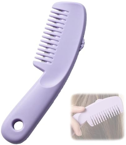 Hair Razor Comb，2-in-1 Hair Razor Comb for Cutting Homeuse Split End Hair Trimmer and Styling Combs and Styling