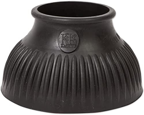 KL Select Italian Rubber Bell Boots, Black, Medium