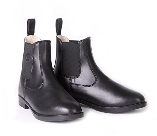 Kerbl, Reitstiefel Covalliero Jodhpur Reitstiefelette Oslo Gefüttert, Stivali Da Equitazione, Unisex Adulto, Nero, 42 Eu