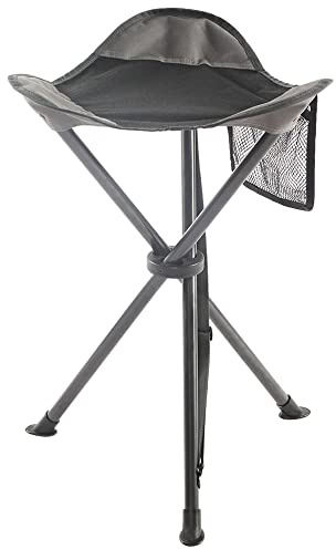 Portal Tall Folding Tripod Stool for Outdoor Camping Walking Hunting Hiking Fishing Travel, Support 225 lbs