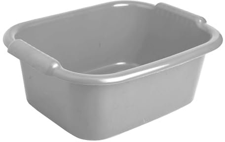 Apex Bacinella Rettangolare per Bucato 10 Litri – Resistente e Durevole, Ideale per Uso Domestico, 40x32x16 cm