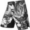 LAFROI Herren MMA Cross-Training Box Shorts Trunks Fight Wear mit Kordelzug und Tasche (Dragon,MD)