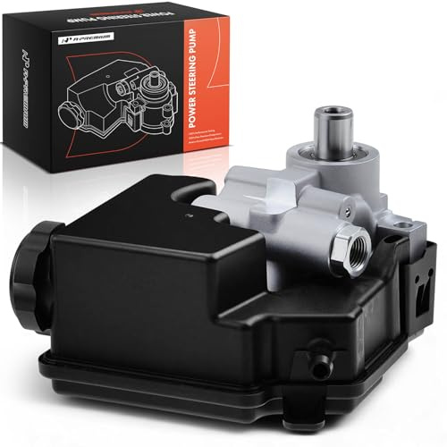 A-Premium Power Steering Pump, with Reservoir, Compatible with Buick Lucerne 2006 2007 2008, V6 3.8L Gas