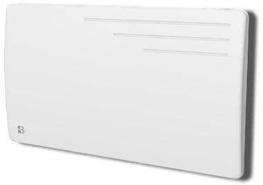 BESTHERM - Radiateur électrique fixe à inertie sèche fonte 1500W Bestherm MOTU horizontal blanc