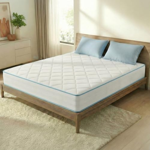 Sleephome Kit 2 Pezzi Materasso Singolo 80x190 h 20 cm Molle Insacchettate e Memory Lite Vaniglia – Ortopedico, Sostegno Dinamico, Antiacaro Traspirante - Made in Italy