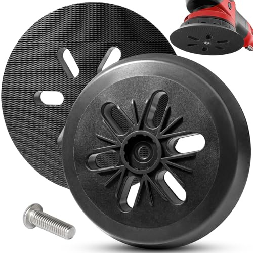 BIGP Schleifteller 150mm 6 Löcher Klettsystem für Exzenterschleifer –kompatibel mit Bosch GEX 150, GEX 150 AC, PEX 15 AE und GEX 150 Turbo (1 Stück)