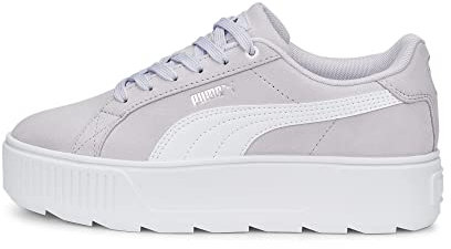 PUMA Damen Karmen Sneaker, Spring Lavender White Silver, 40.5 EU