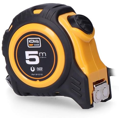 Flexómetro Koma Tools Magnet ABS 5 m x 19 mm