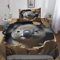 LAMAME Koala Bettbezug-Sets,3D Animal Bettwäsche,Kissenbezug,kinderbettwäsche Jungen 3 Teilig Bettbezüge Mikrofaser Single（135x200cm）
