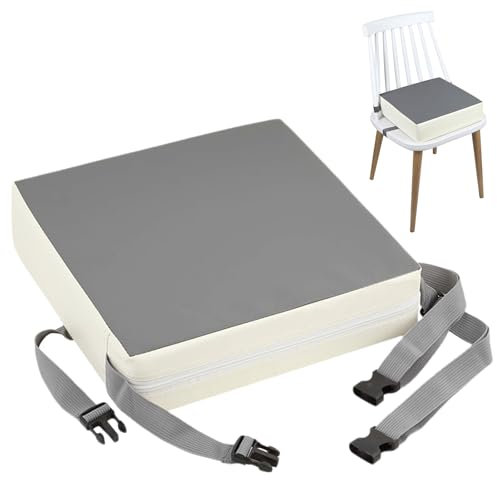 Sitzerhöhung Stuhl Kind Kindersitzerhöhung Sitzkissen Booster -Höhe um 10 cm kindersitzerhöhung Flexible Waschbar Zerlegbar Tragbare,mit 2 Sicherheitsschnalle