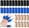 Gjinxi Finger Sleeves Protectors, 30PCS Sport Finger Sleeves Elastic Thumb Brace Support for Basketball Golf Premium Finger Sleeves Breathable Finger Tape for Triggger Finger Sports Aid Support