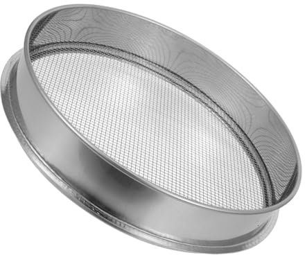 FONDOTIN Tamiz De Acero Inoxidable para Suelo Tamizador De Malla para Jardín Herramienta Manual para Filtrar Tierra Piedras y Compost Malla Ojo