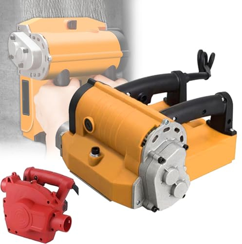 Electric Wall Planing Machine - Adjustable Depth 0-4mm, Putty Wall Scraper for Dust-Free Wall Renovation and Repair