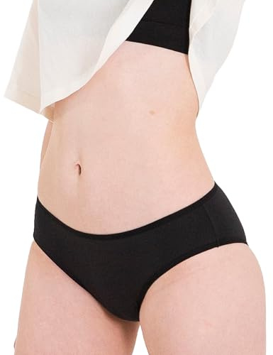 WUKA Teen Period Swim Bikini Bottom Black Size XS